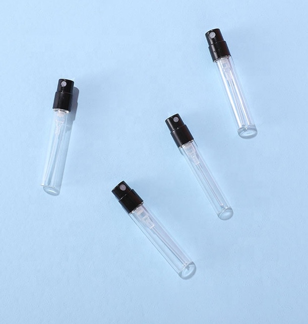 Tiny 2ml 5ml Parfume sample tester bottle perfume spray glass vial
