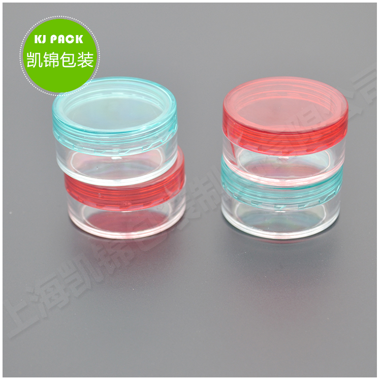 Tiny Sample Containers 3 Gram Sample Jars 25pcs Makeup Sample Containers with Lids