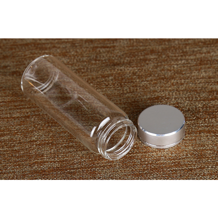 Tiny Small Clear Bottle Wholesale Glass Tube Vial With Caps