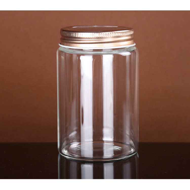 Tiny Small Clear Bottle Wholesale Glass Tube Vial With Caps