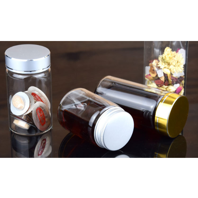 Tiny Small Clear Bottle Wholesale Glass Tube Vial With Caps