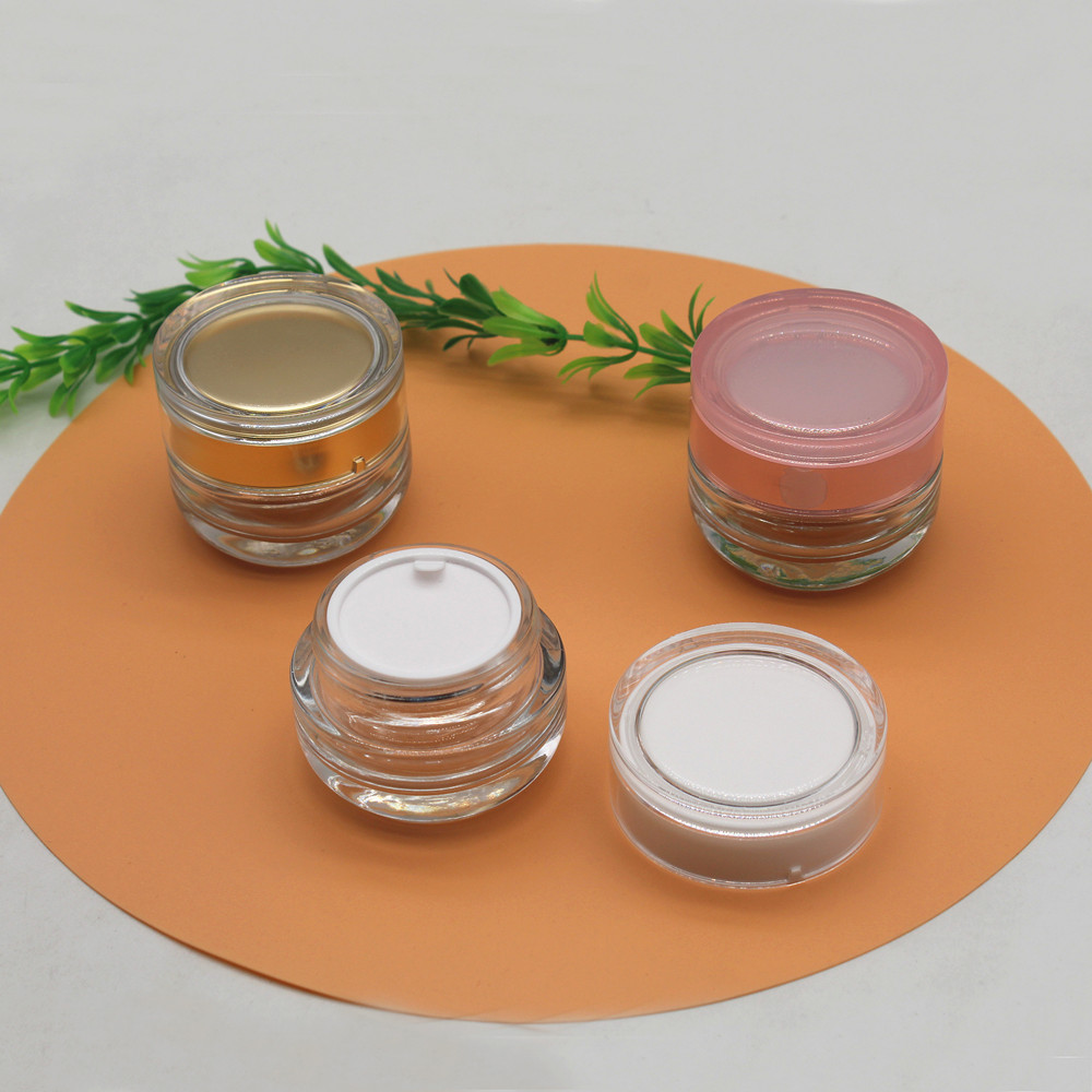 Top Grade Customized Fancy Luxury Acrylic Empty Eye Cream Jar