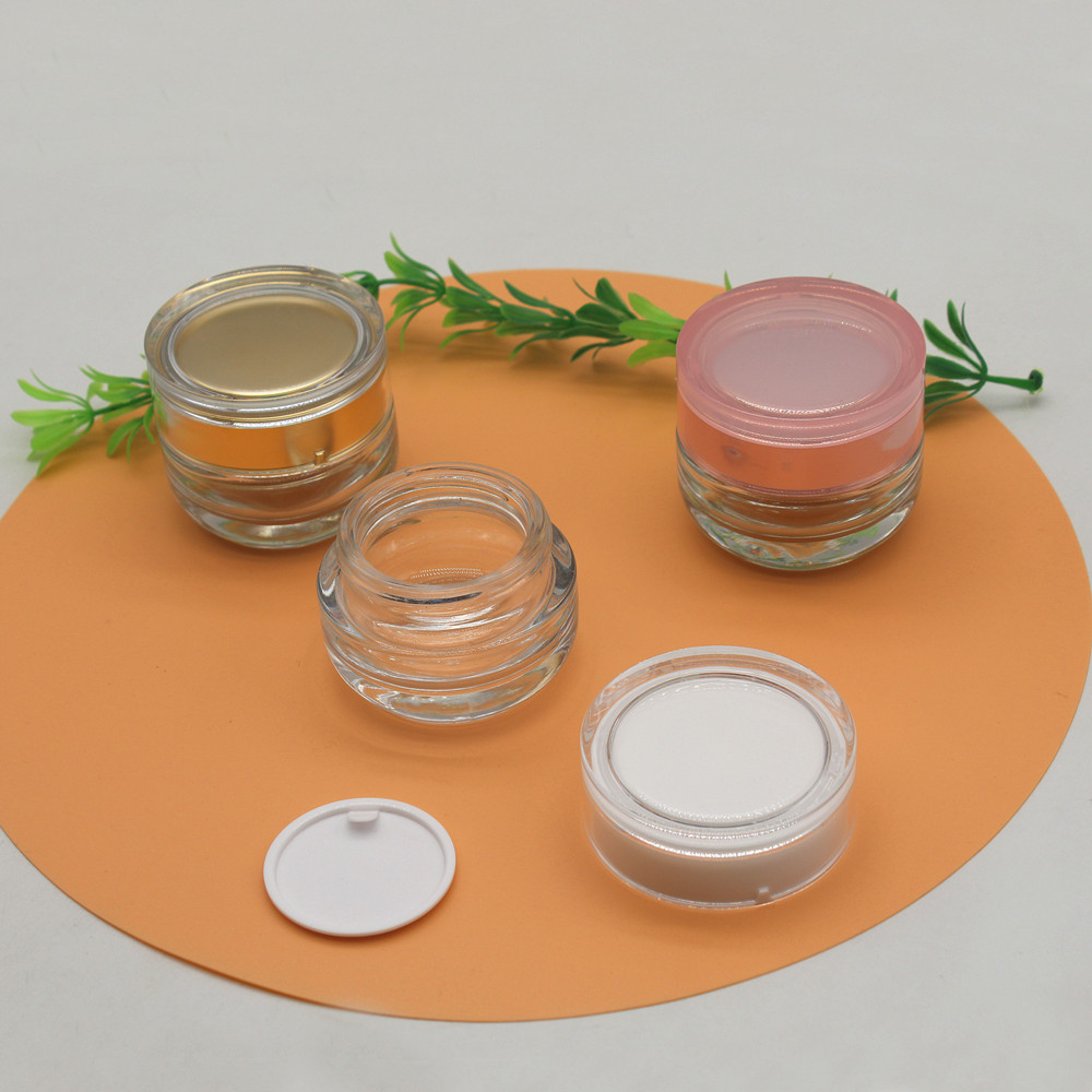 Top Grade Customized Fancy Luxury Acrylic Empty Eye Cream Jar