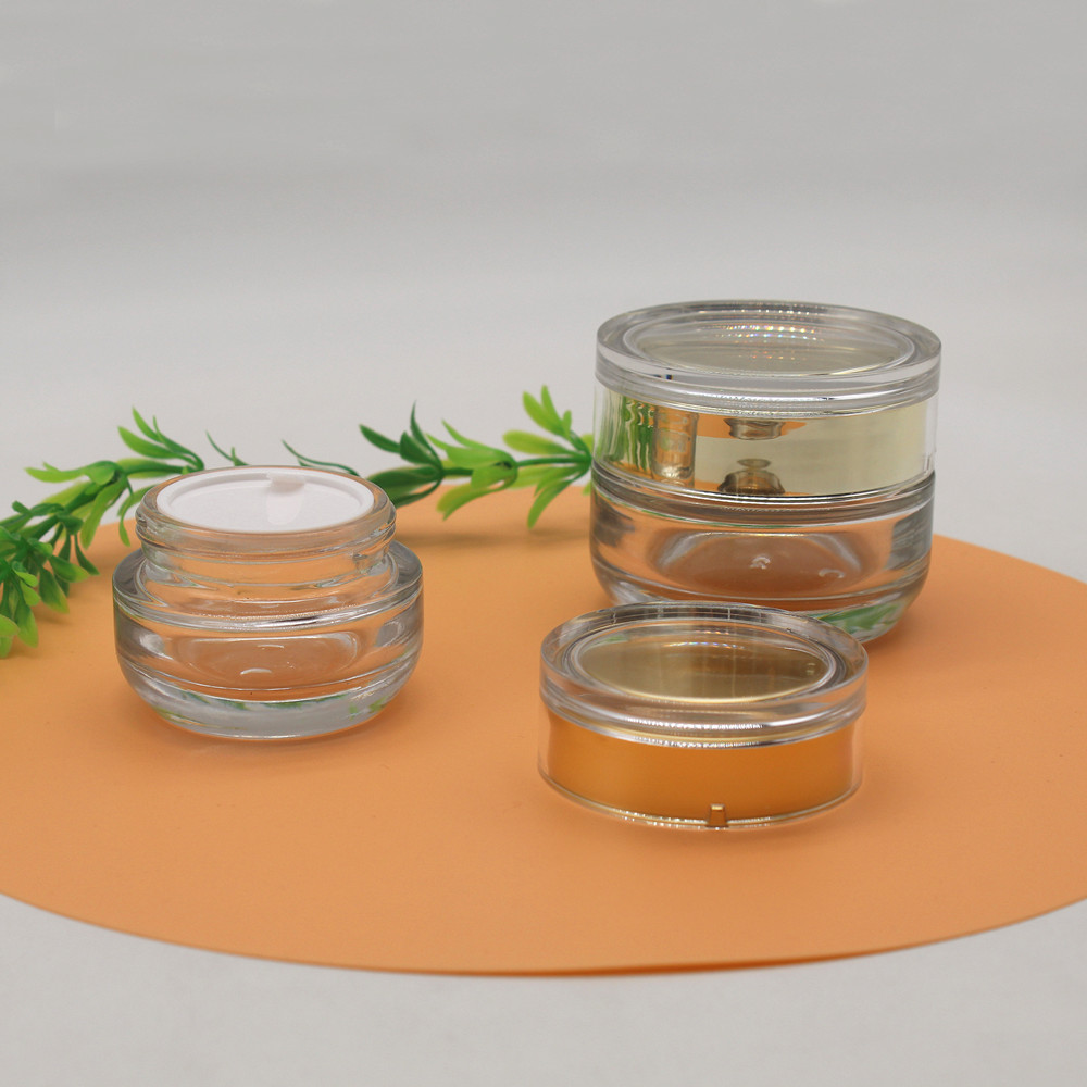 Top Grade Customized Fancy Luxury Acrylic Empty Eye Cream Jar