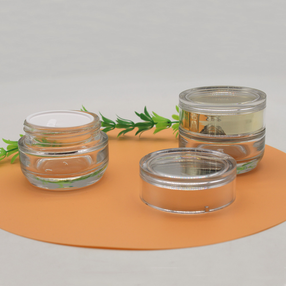 Top Grade Customized Fancy Luxury Acrylic Empty Eye Cream Jar