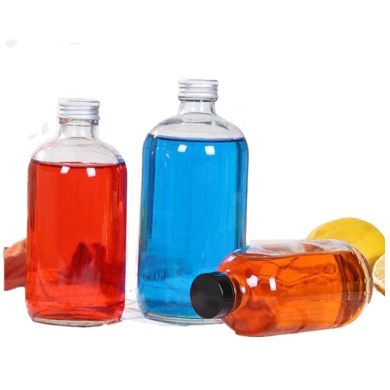 Top Quality 15ml 30ml 60ml 120ML 240ML Clear Amber Cobalt Blue Glass Boston Round Dropper Bottle Essential Oil Perfume Bottle