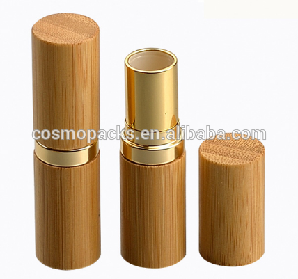 Top Quality Bamboo Cosmetic Container Cream Jar bamboo lip balm container