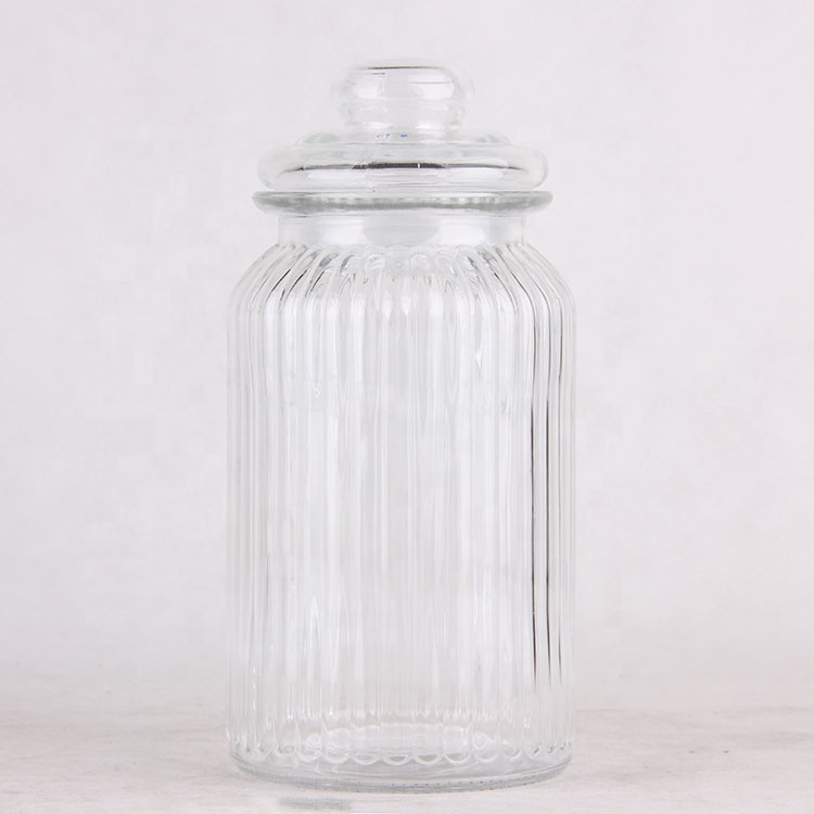 Top Quality Good Price Glass Sealed Storage Jars with Lid for Candy Nuts Tea Leaves