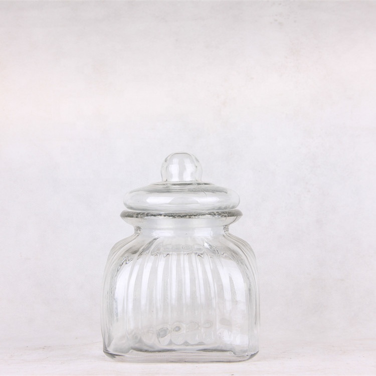 Top Quality Good Price Glass Sealed Storage Jars with Lid for Candy Nuts Tea Leaves