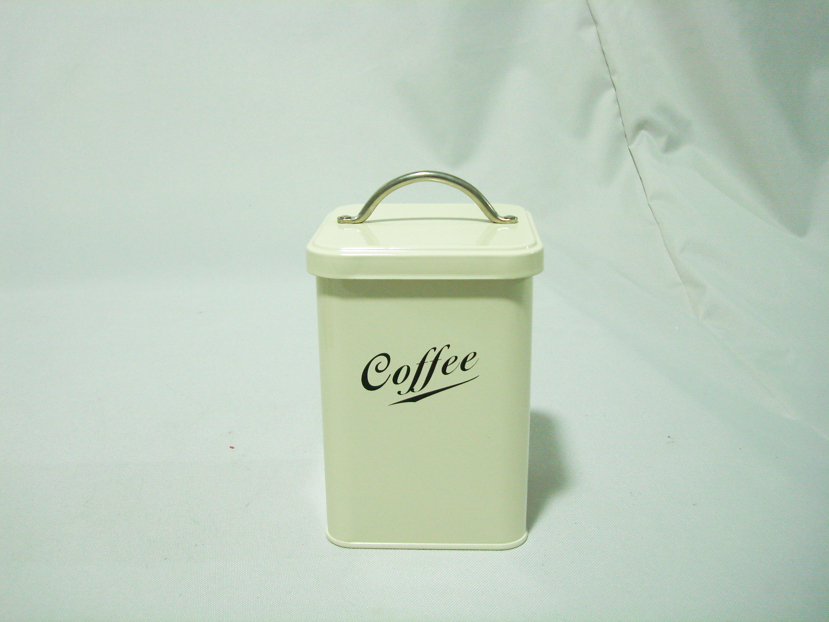 Top Sale Set of 3 Round Tea Coffee Sugar Kitchen Household Powder Coated Storage Canister