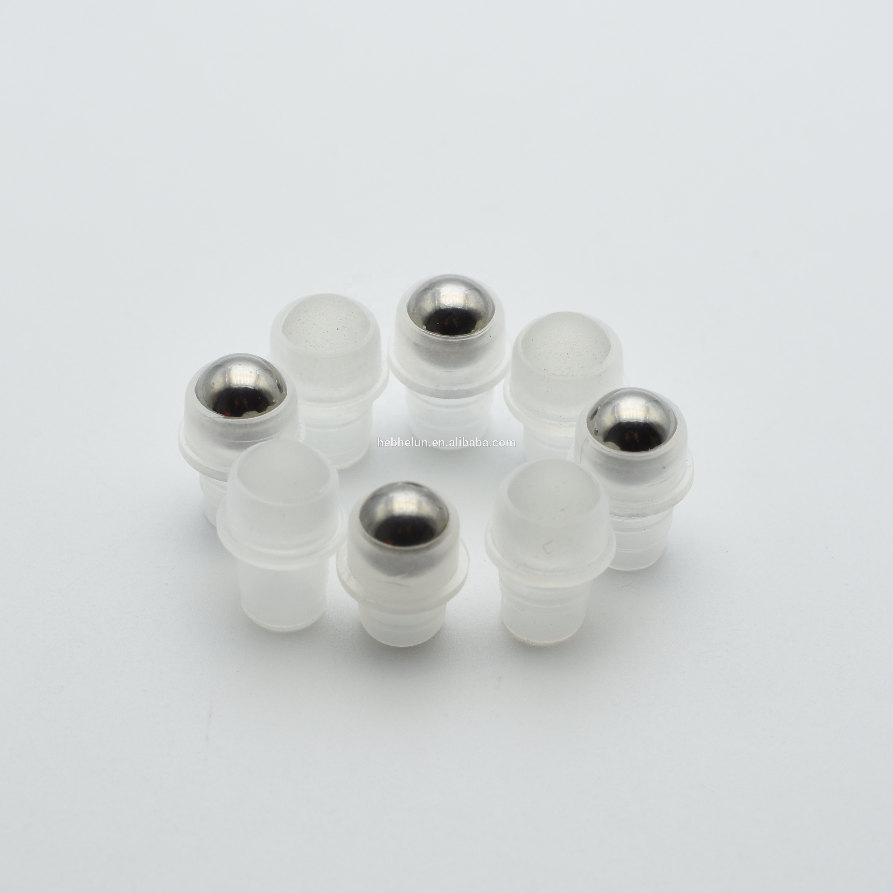 Top Selling Customized 5ml 10ml Essential Oil Matt Frosted Black Glass Roll On Bottles