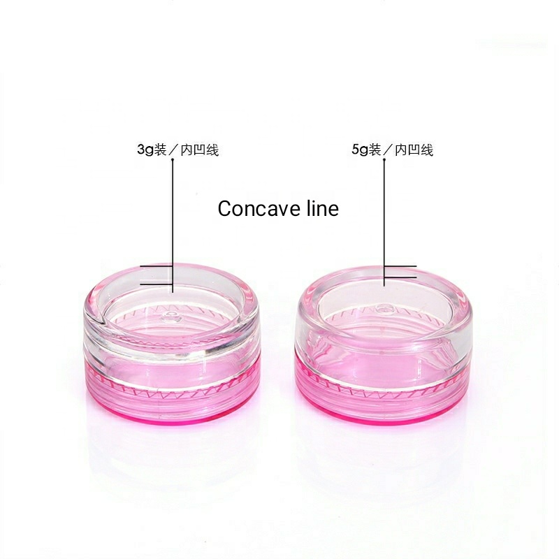 Top quality empty transparent plastic cosmetic bottles and jars for body scrub