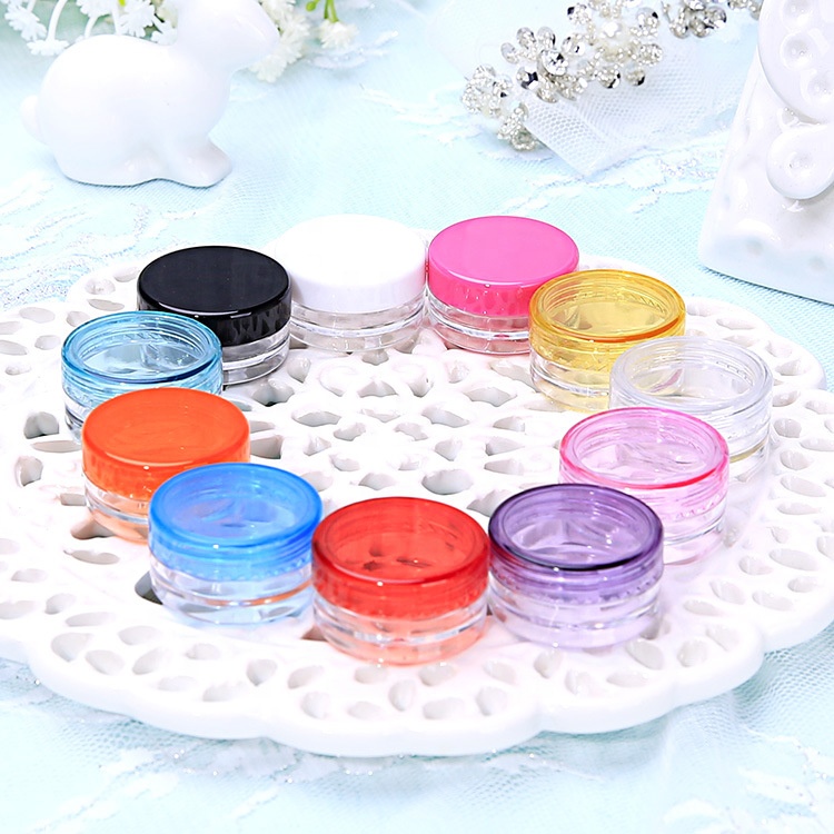 Top quality empty transparent plastic cosmetic bottles and jars for body scrub