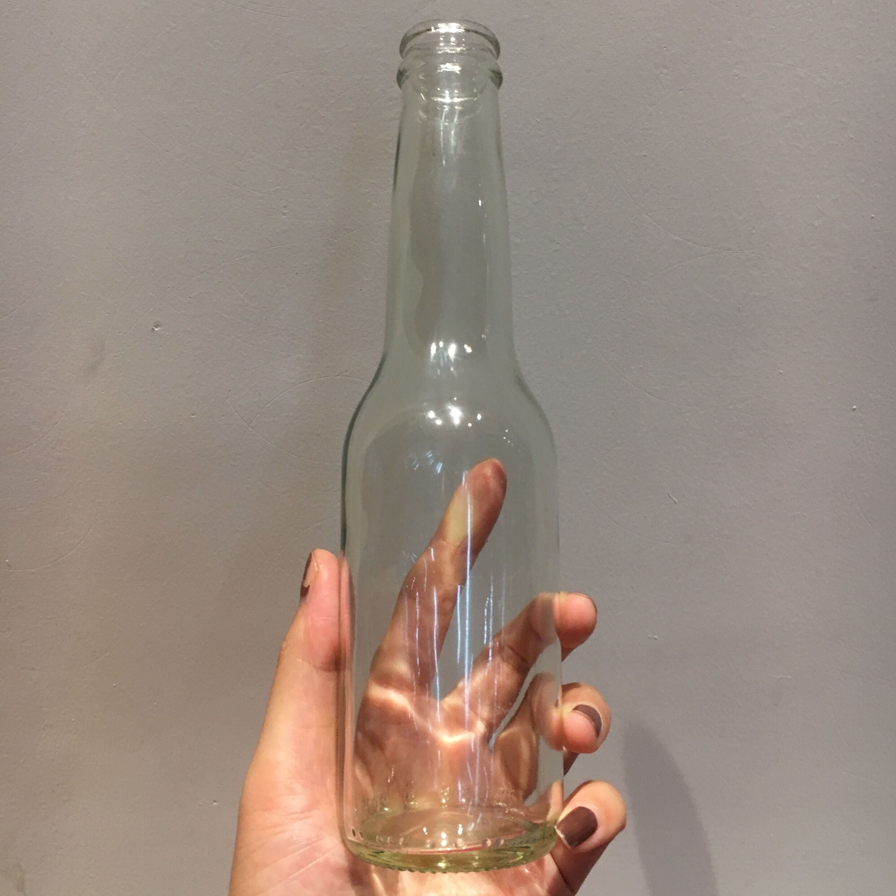 Top quality in China 200ml soda glass bottle