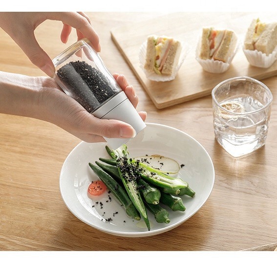 Top quality manual glass pepper grinder grinding mill pepper seasoning bottle
