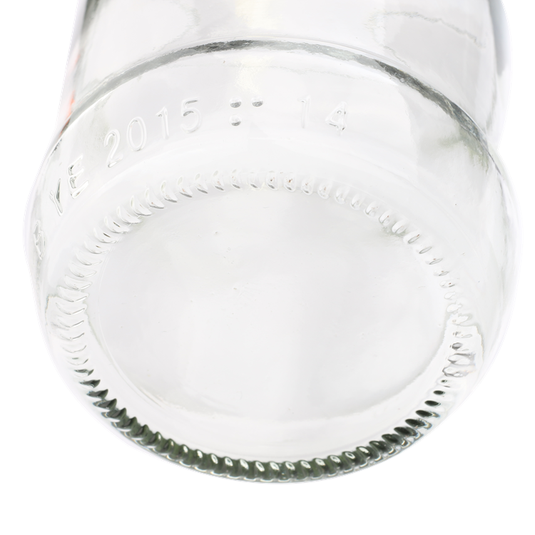 Top sale 5oz 150ml kitchen clear hot sauce woozy glass sauce bottle with leak proof lid