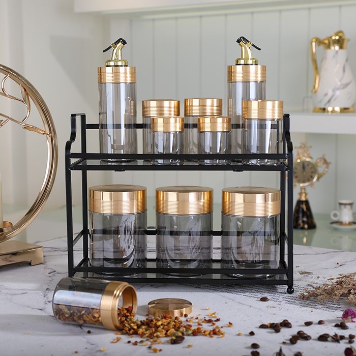 Top selling highly cost effective glass storage bottle with lid