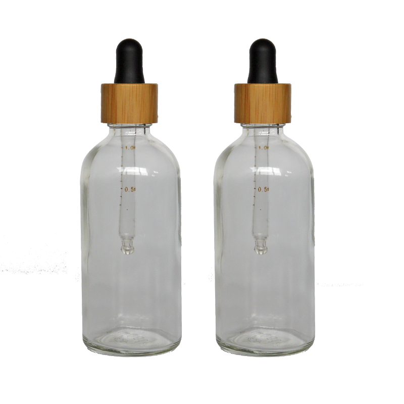 Top selling products 2019 10ml 20ml 30ml 50ml 100ml glass dropper bottle with bamboo cap