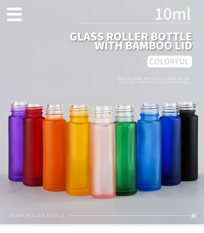Top supplier high quality perfume glass roller bottle 10ml for essential oil wholesale Australia