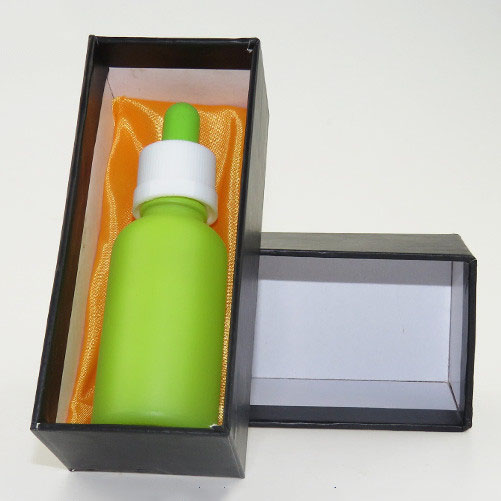 Trade assurance 30ml aluminum e liquid dropper bottles golden/silver electroplate bottles with box
