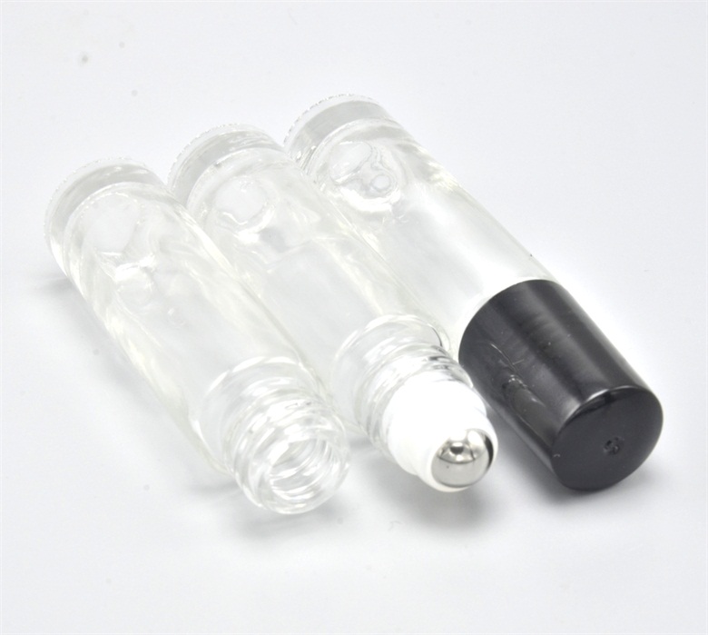 Trade assurance amber perfume essential oil glass 10ml roll on bottle
