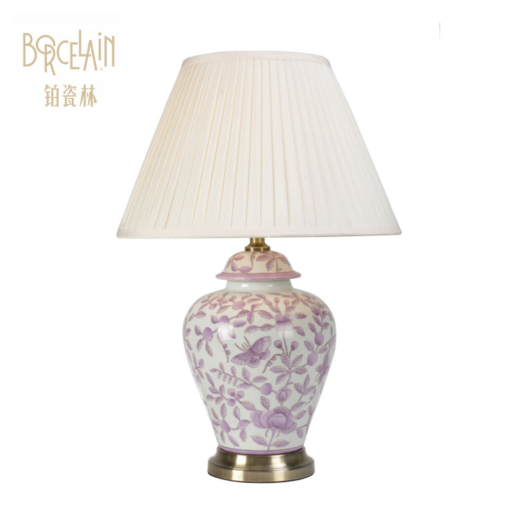 Traditional Chinese porcelain container ceramic jar