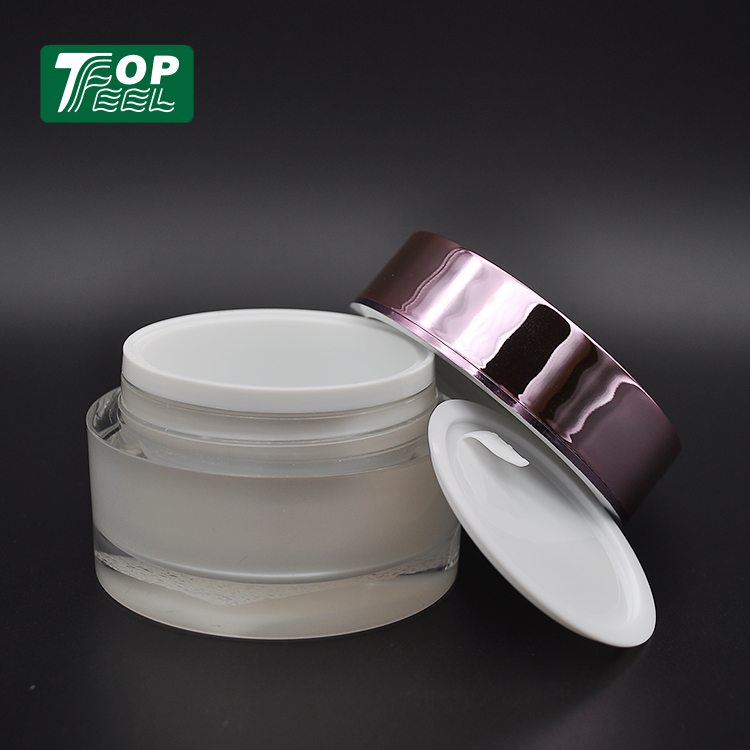 Transparent 15g 30g 50g 100g Skincare PP Plastic Cosmetic Cream Jar