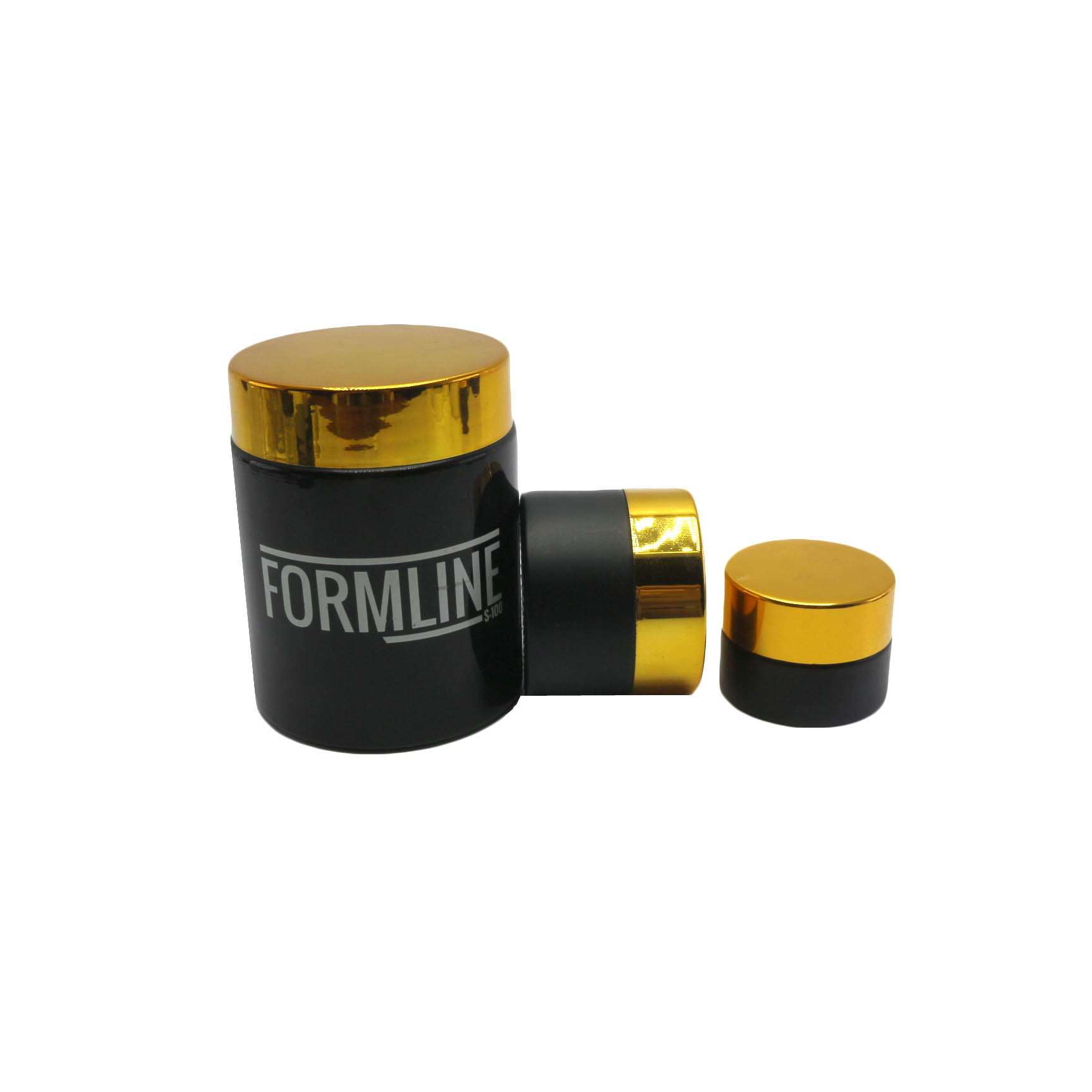 Transparent Clear 240ml 8OZ Candle Storage Glass Jar With Lids GJ-CC43