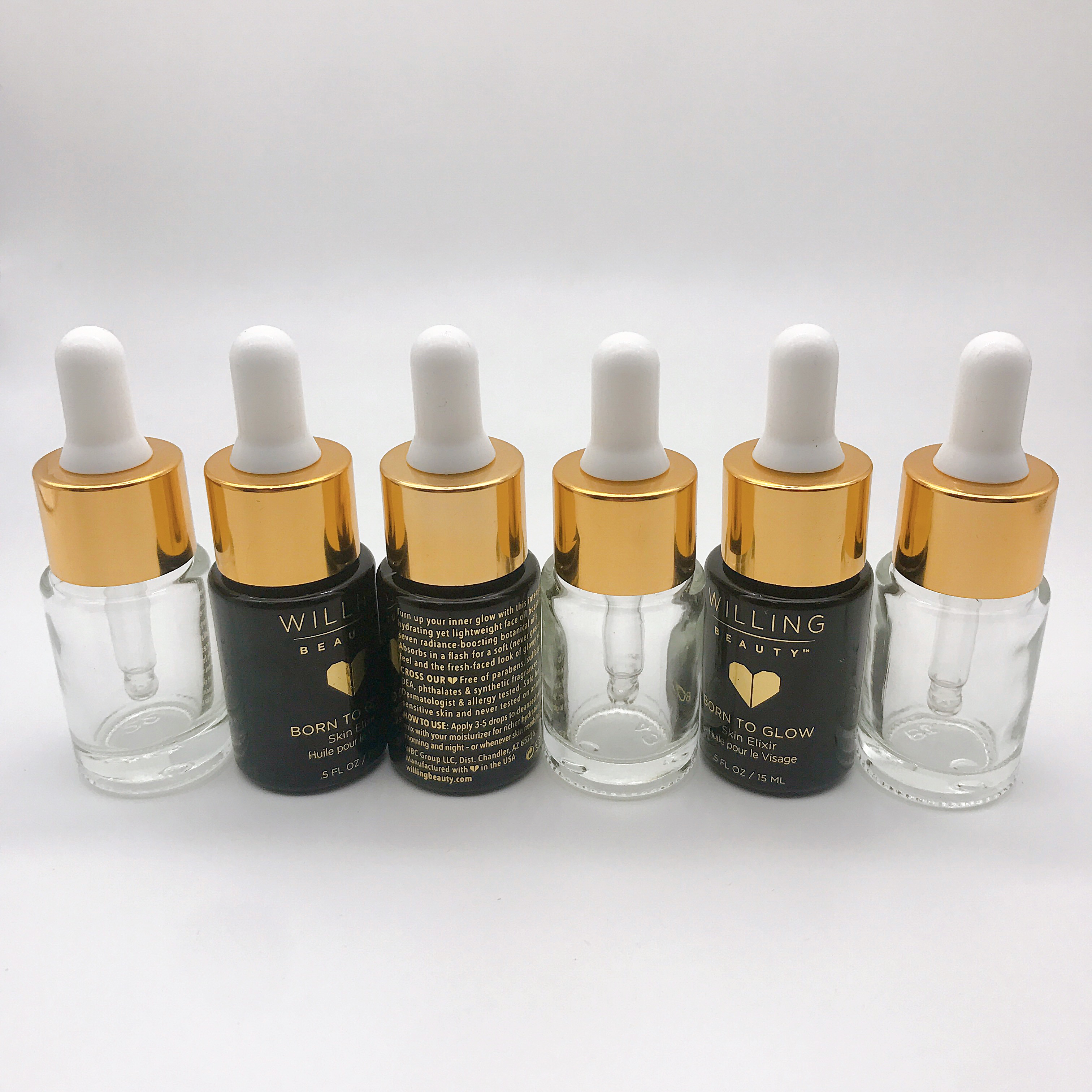 Transparent Drop Tube Bottle 10ml Essence Bottle