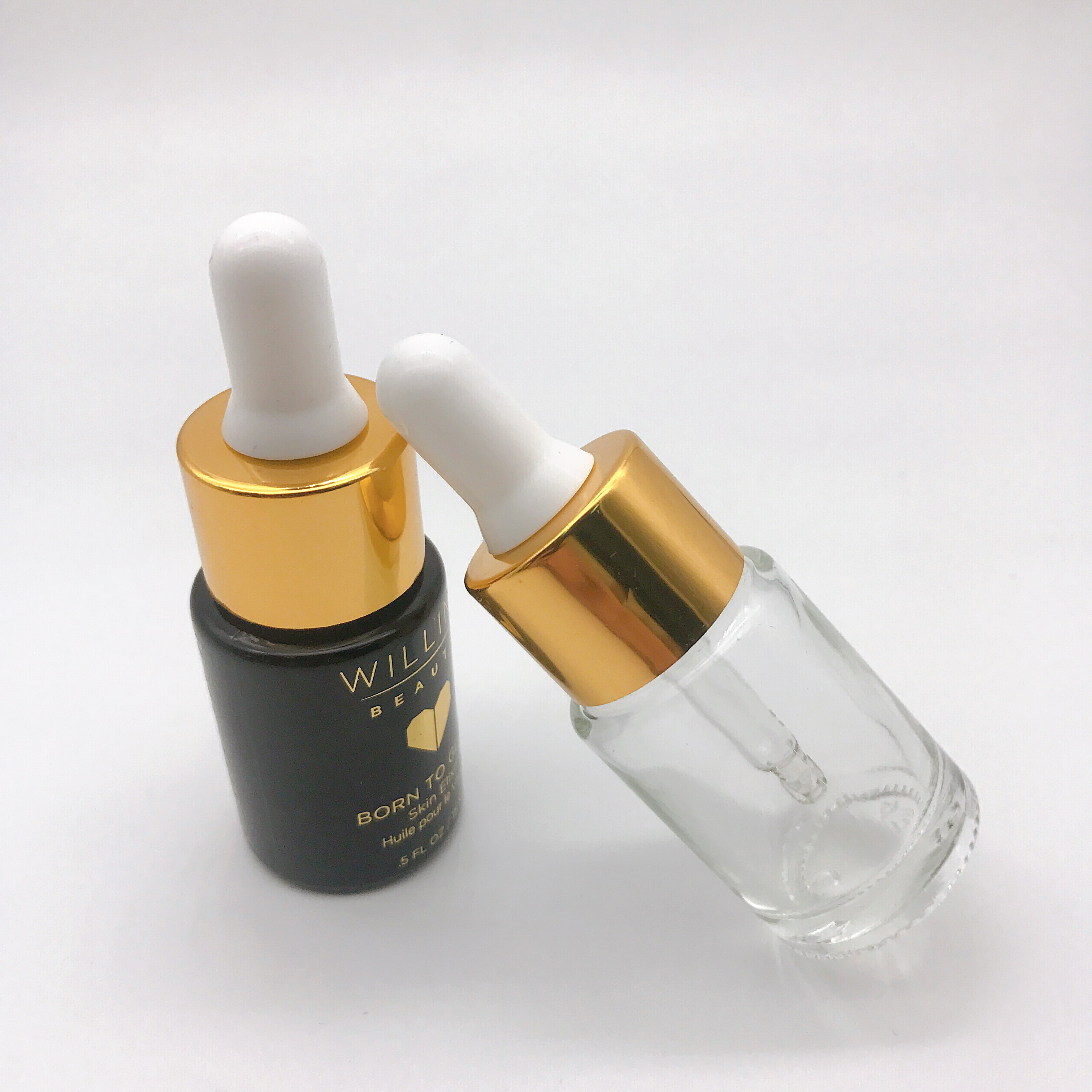 Transparent Drop Tube Bottle 10ml Essence Bottle