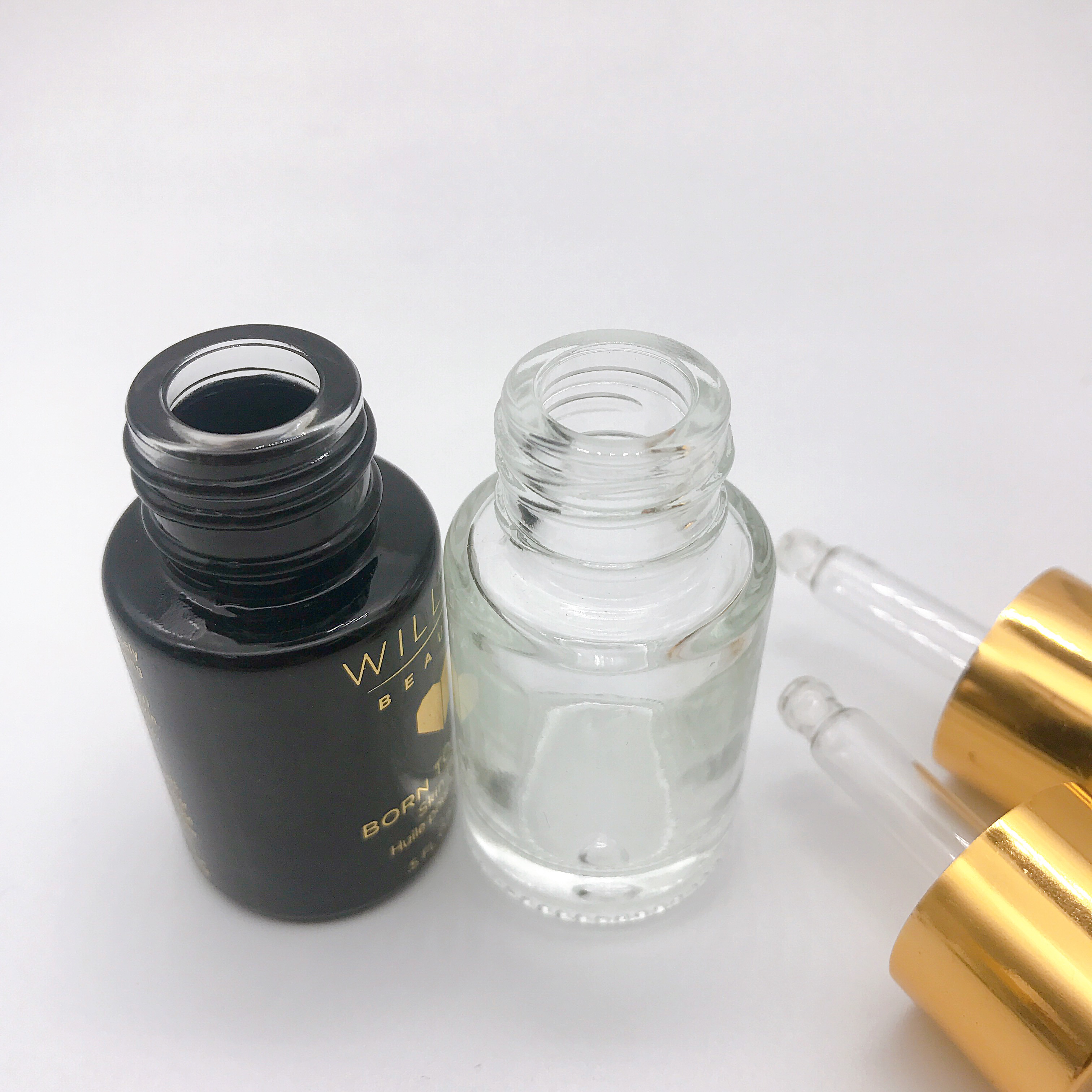Transparent Drop Tube Bottle 10ml Essence Bottle