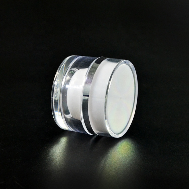 Transparent Face Cream Lip Balm Jar Small Capacity Skin Care Packing plastic Cosmetic jars