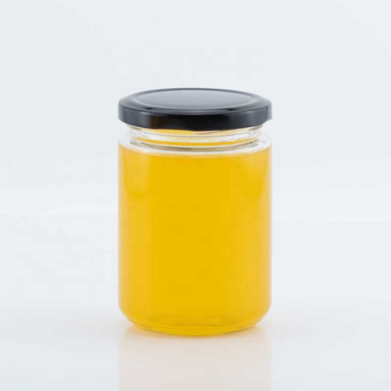 Transparent Glass Jars With Lid Multi-specification Round Storage Glass Jars And Bottles
