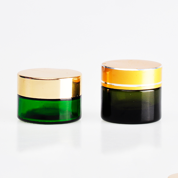 Transparent Hair Cream Jar Packing 100ml Hand Cream Jars With Gold Cap