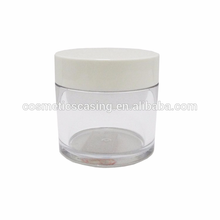 Transparent Luxury Cream Jar Cosmetic Packaging 50g 100g Cosmetic Jar Face Cream