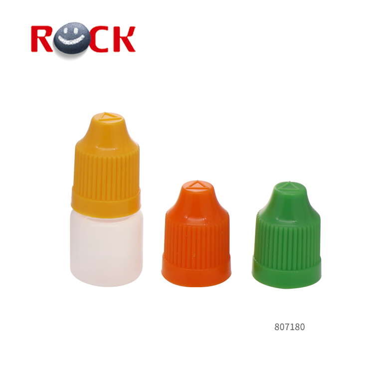 Transparent PET plastic bottle small 5ml eye drop bottle