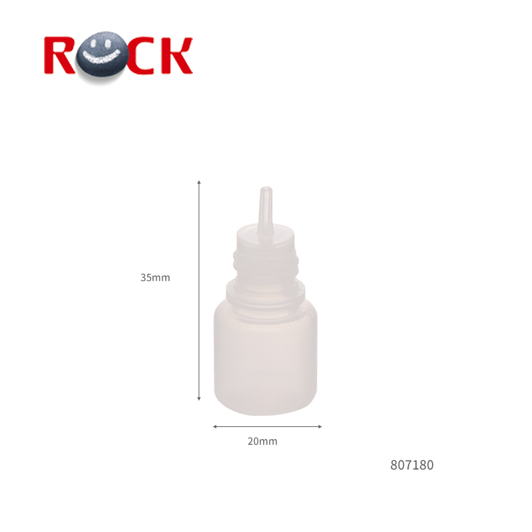 Transparent PET plastic bottle small 5ml eye drop bottle