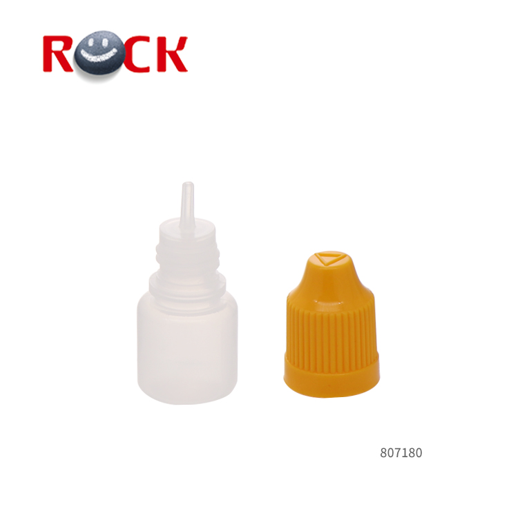Transparent PET plastic bottle small 5ml eye drop bottle