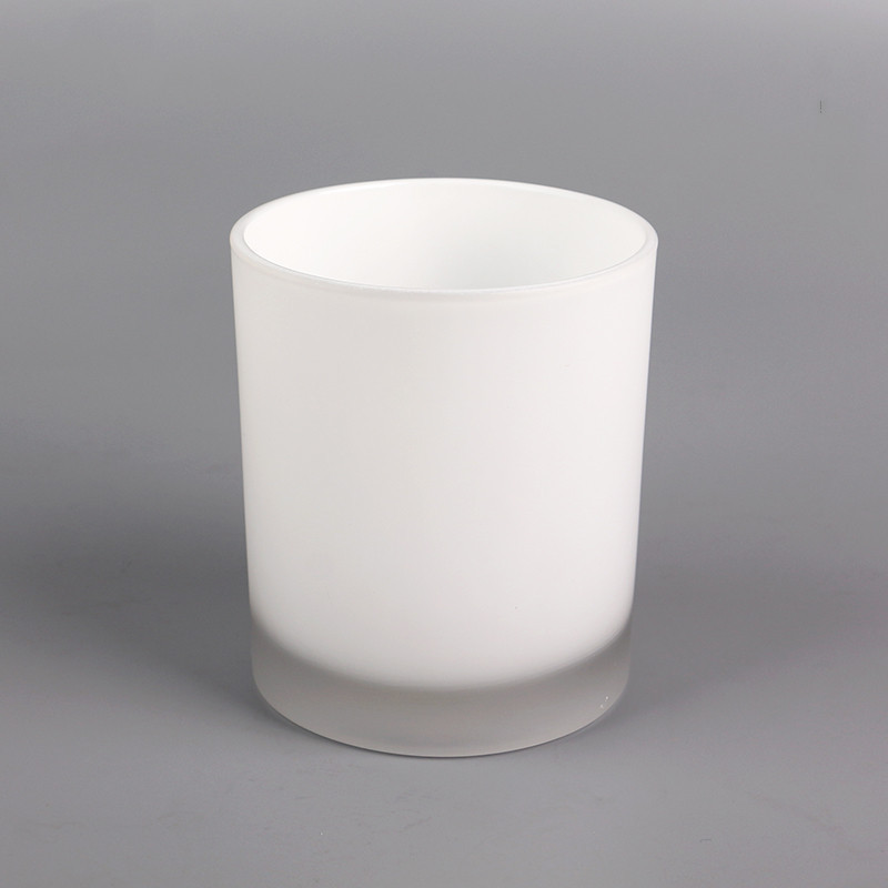Transparent Round Classic Church Scented Glass Candle Jar