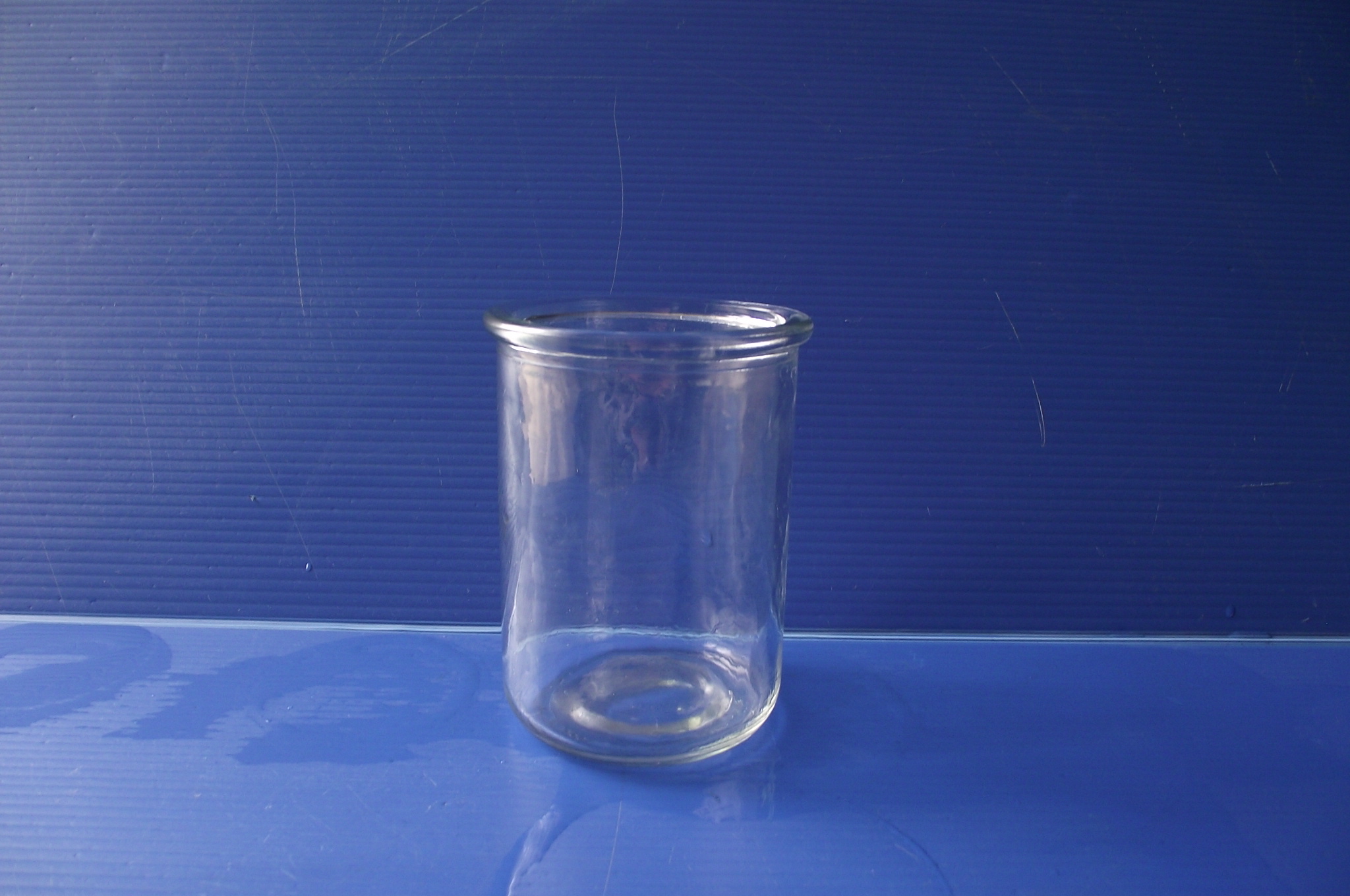 Transparent Round Classic Church Scented Glass Candle glass jars