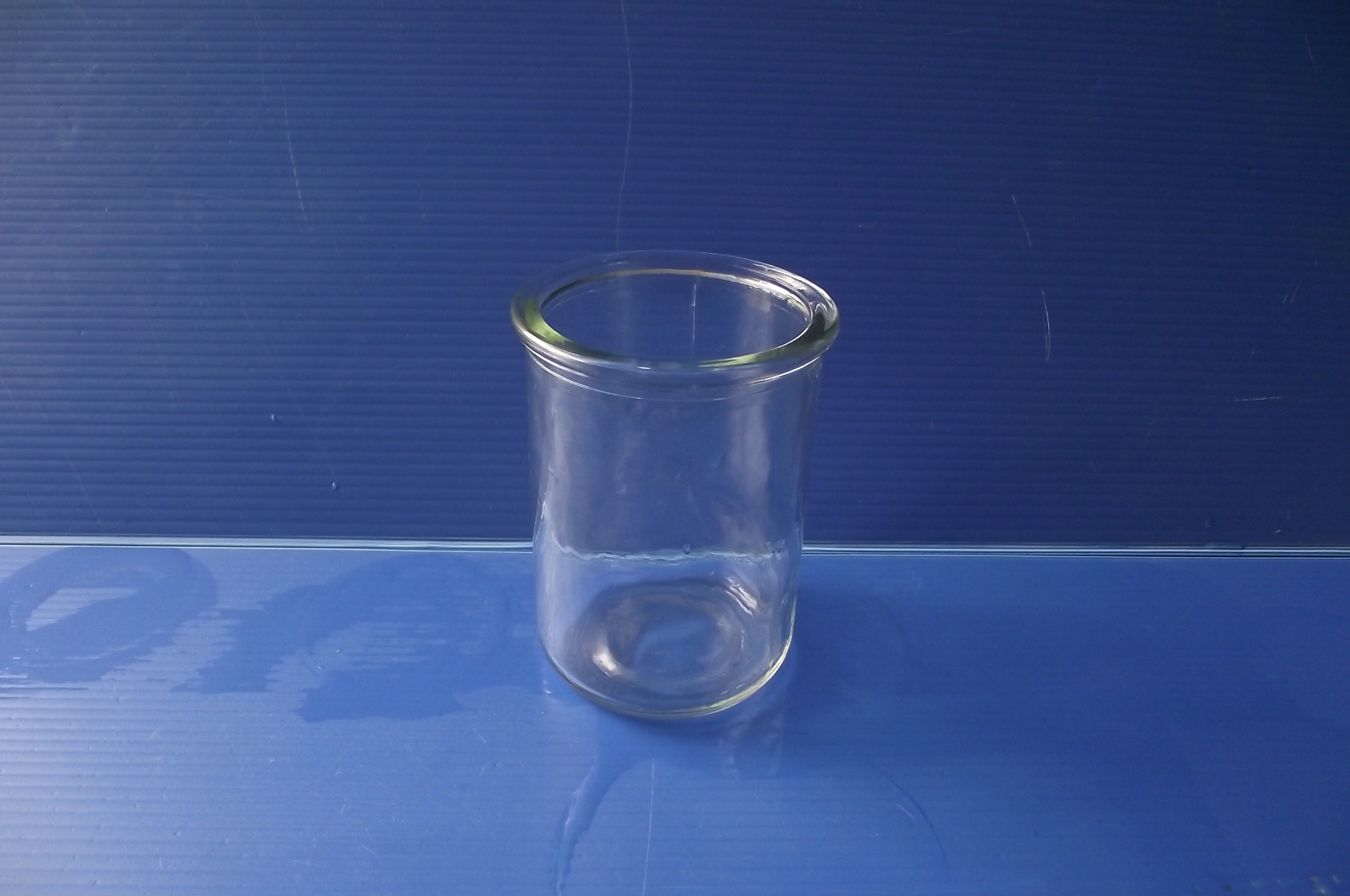 Transparent Round Classic Church Scented Glass Candle glass jars