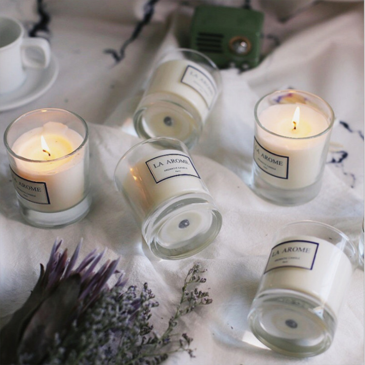 Transparent Simple Candle Cup Wedding Venue Layout Decoration Candle Confession Create Atmosphere Candle Jar