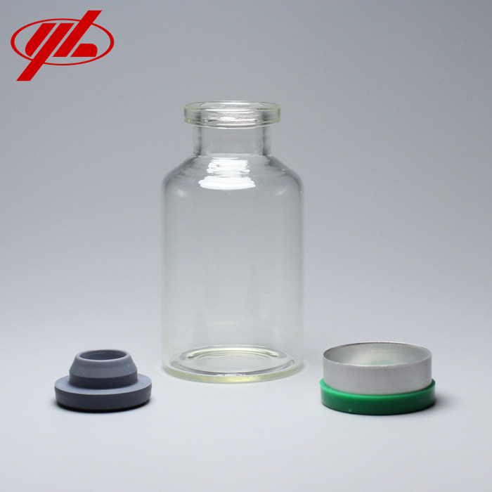 Transparent Vaccine Medication Borosilicate Glass Bottle Vial