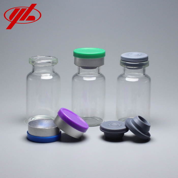 Transparent Vaccine Medication Borosilicate Glass Bottle Vial