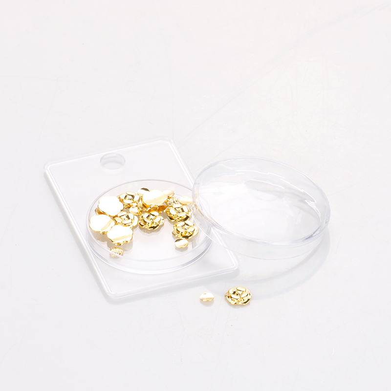 Transparent color nail polish bottle small plastic containers with lids new design cosmetic jars
