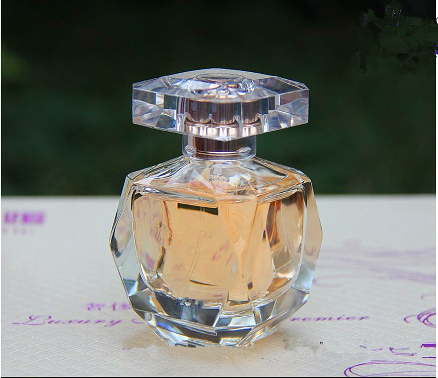 Transparent perfume bottle Multilateral glass bottle cosmetics bottle 30 ml to 100 ml