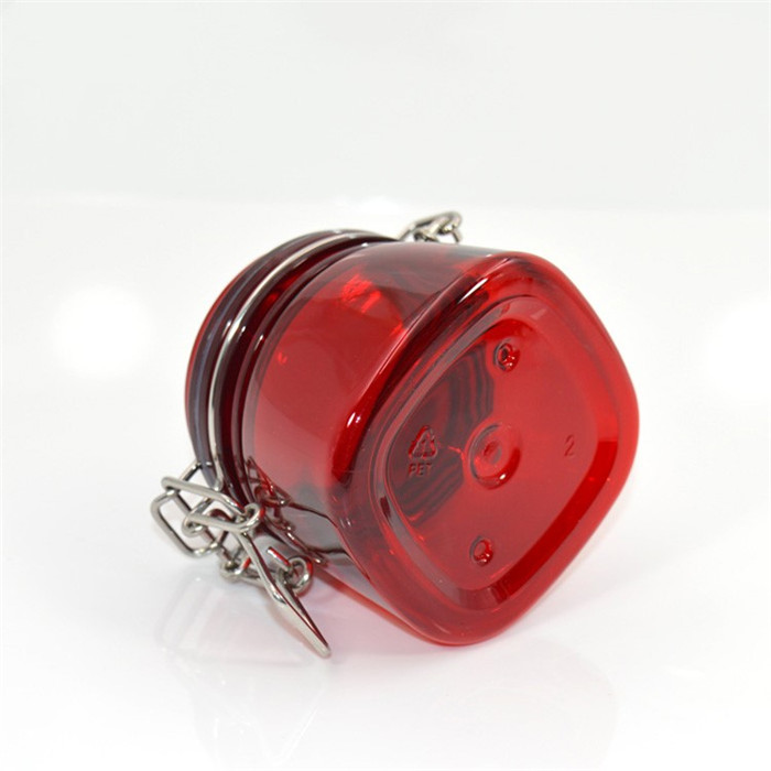 Transparent plastic pickle honey jars bottle 750ml