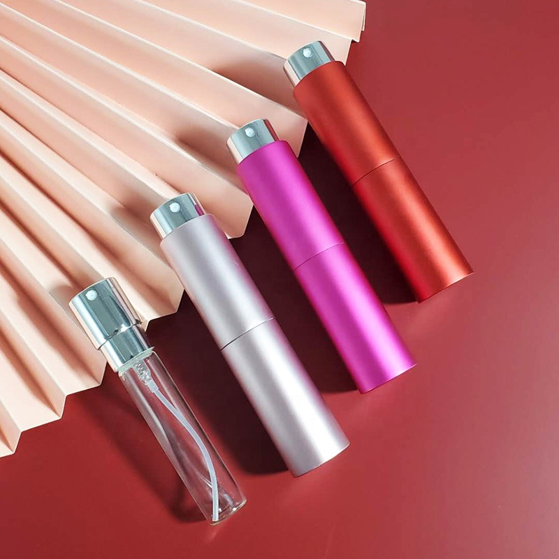 Travel 8ml 10ml 15ml 20ml Custom Spray Bottle Refillable Aluminum Perfume Atomizer