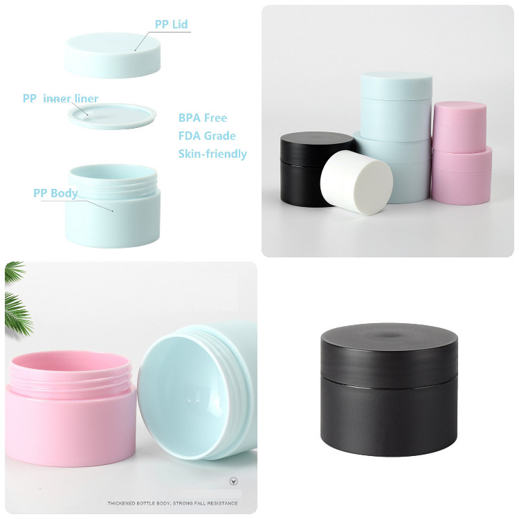 Travel Containers Sets PP Cream Jars for Toiletries Empty Lotion Containers Leak-proof & BPA Free Bottles Accessories