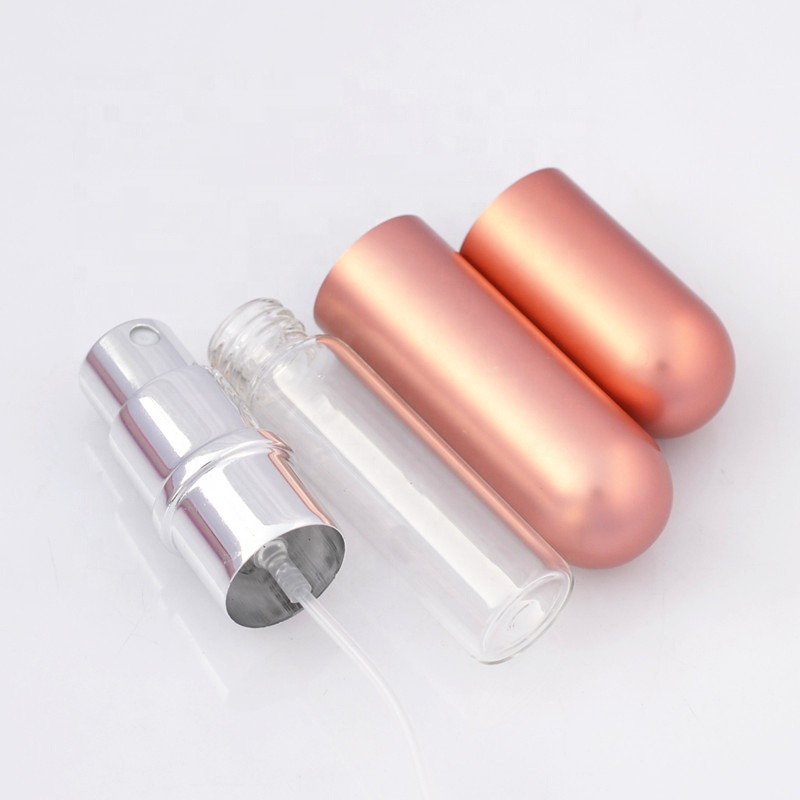 Travel Mini Aluminum Refillable Perfume Atomizer Refill Spray Bottle 5ml 8ml 10ml